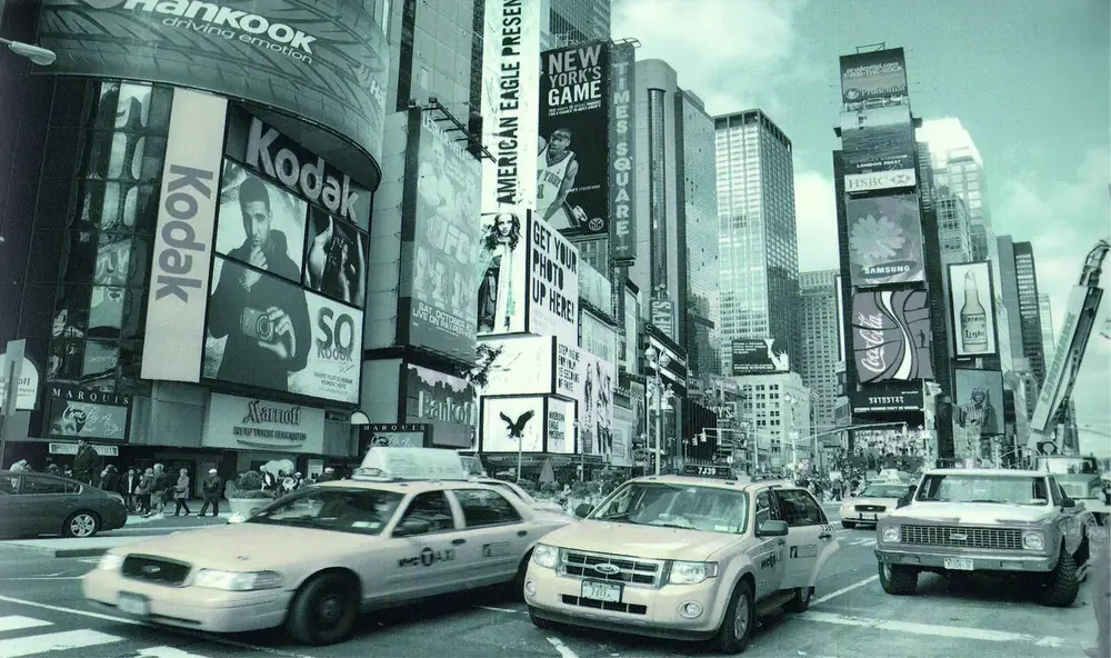 Corporate artwork MKTG-08, shown in a lit GRID frame