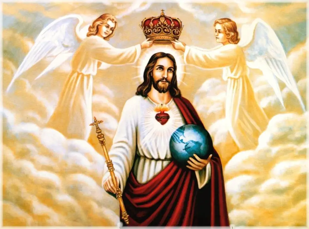 Christian artwork XTIAN-03, shown in a lit GRID frame